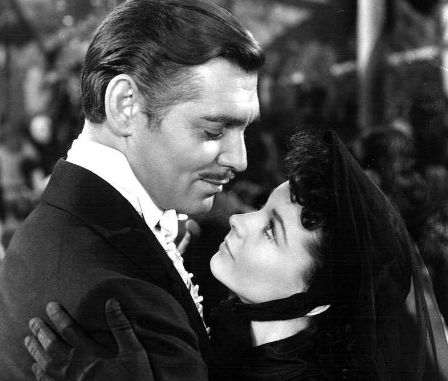Clark Gable and Vivien Leigh in Gone With the Wind