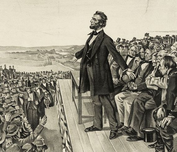 Lincoln's address at the dedication of the Gettysburg National Cemetery,
