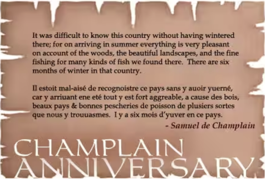 Excerpt from Champlain 