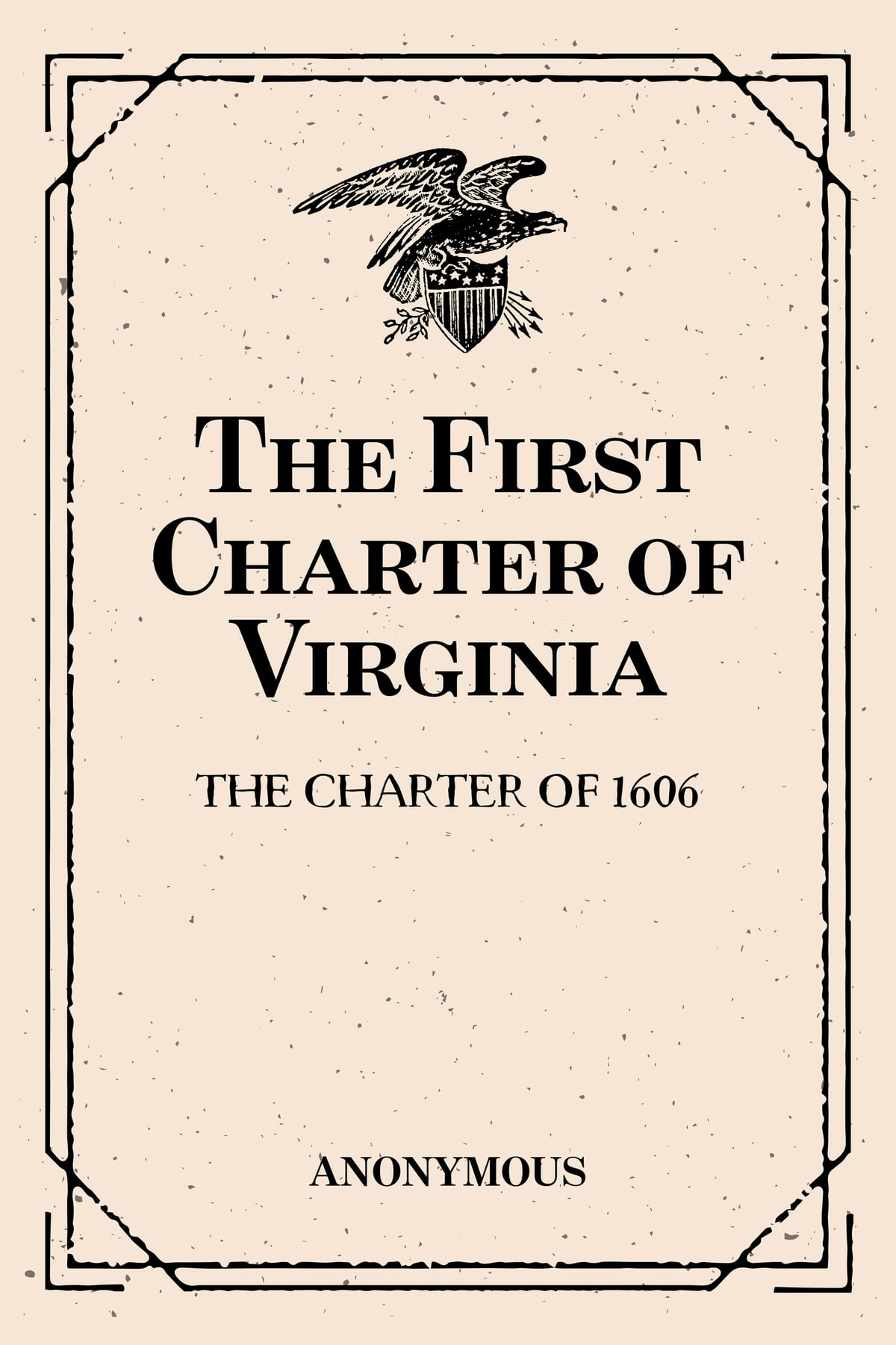 Image of First Charter of Virginia 