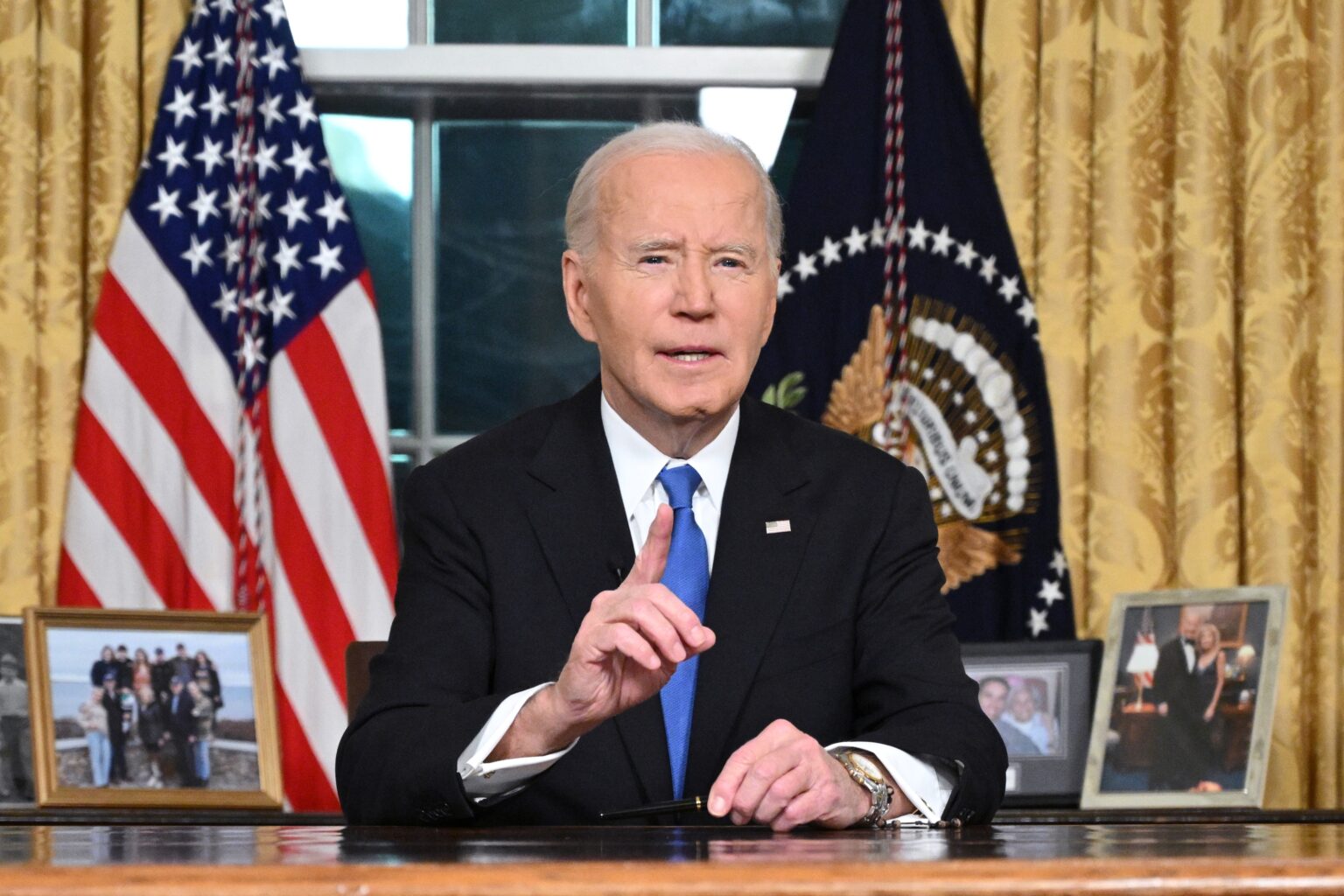 President Joe Biden gives his Farewell Address