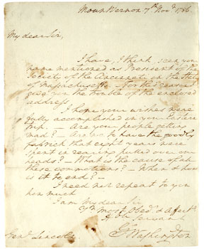 Washington Letter to Benjamin Lincoln