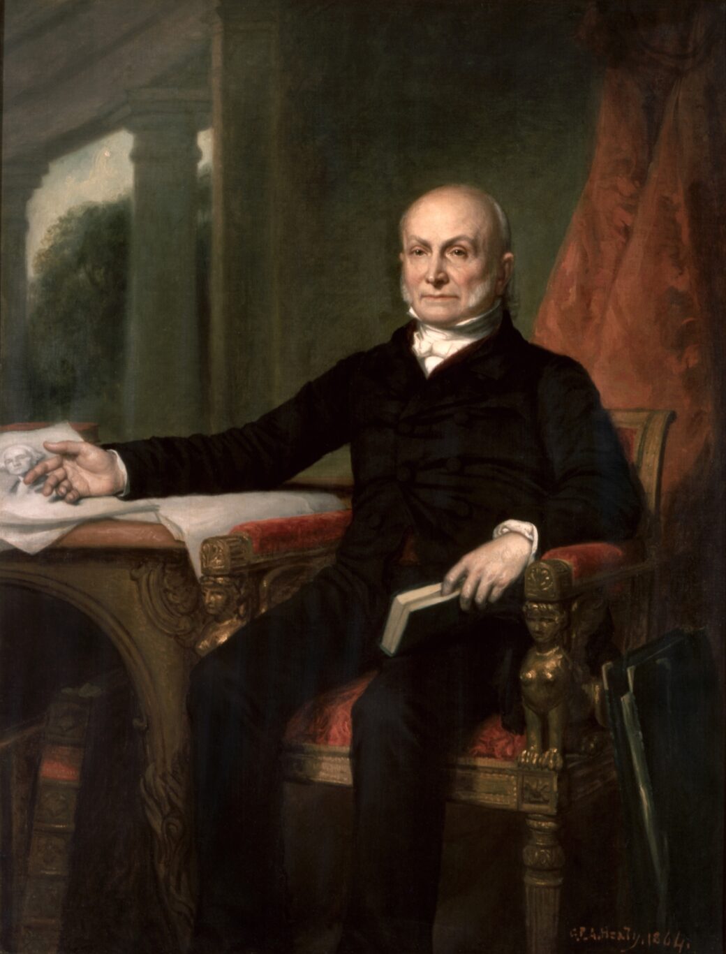 Painting of Joh Quincy Adams