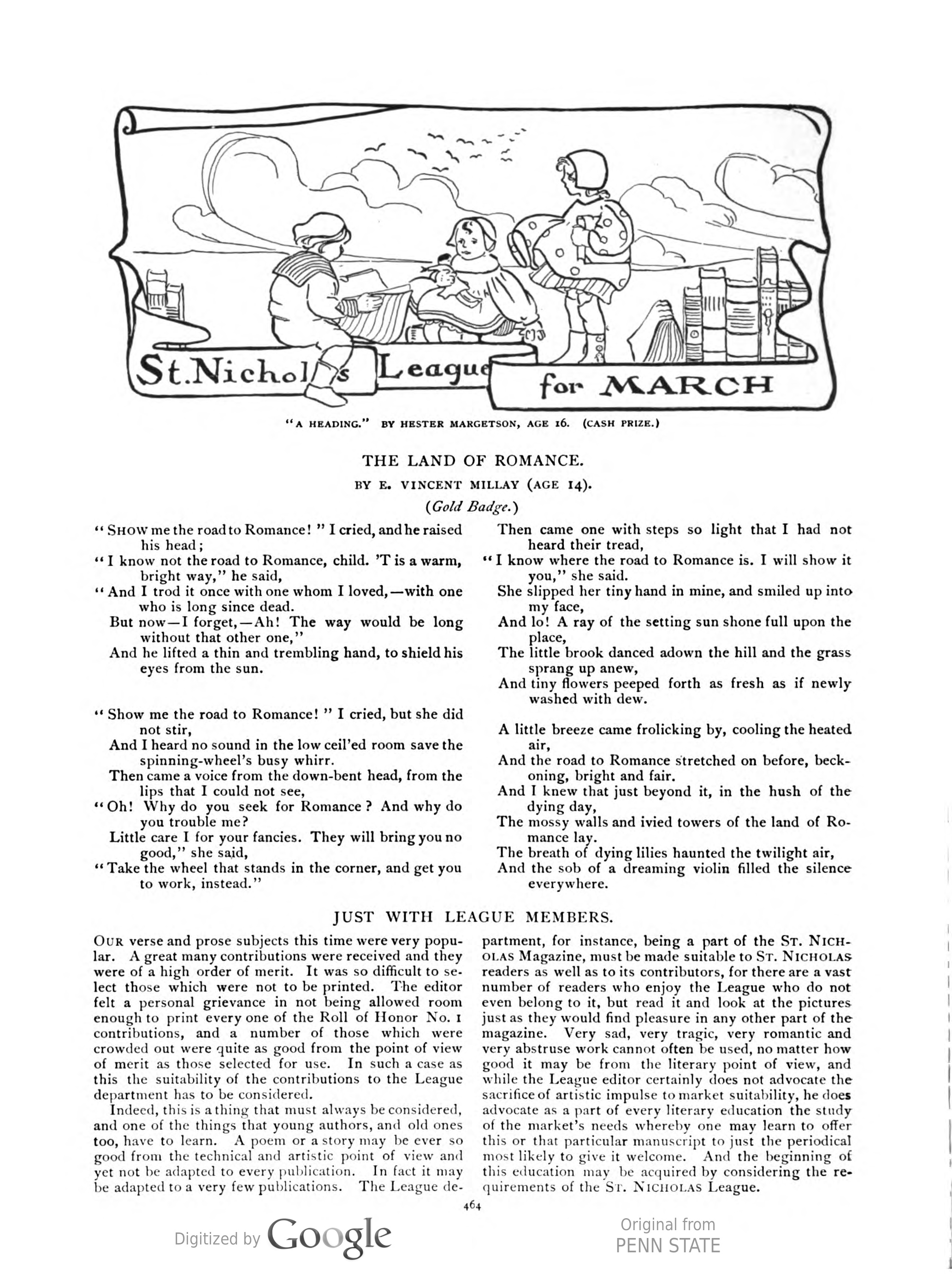 “The Land of Romance” Poem