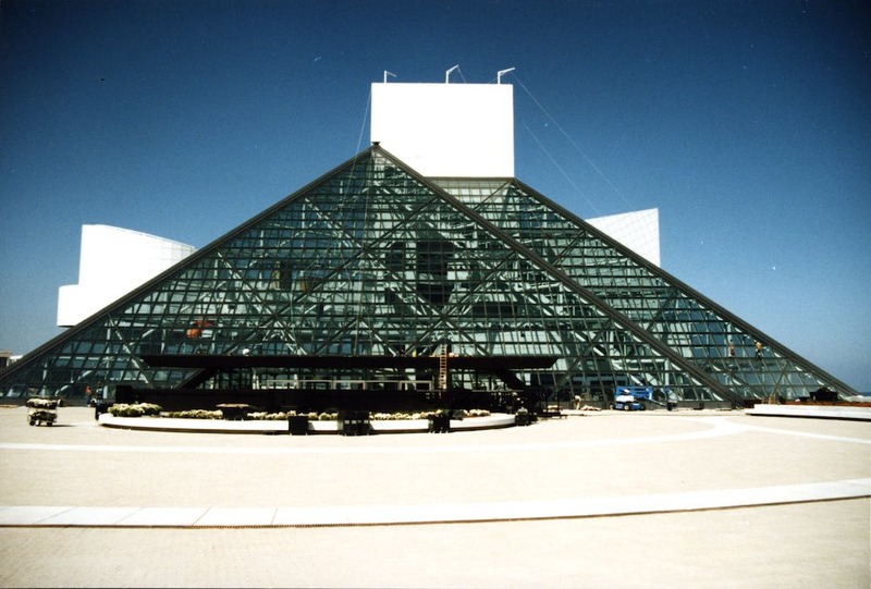 Grand Opening, 1995. Rock and Roll Hall of Fame