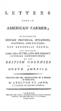 Letters from An American Farmer 