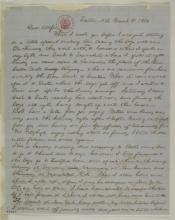 Mary Todd Lincoln letter