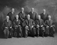 Photo of the 1921 Supreme Court