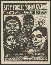 Stop forced sterilization poster/image