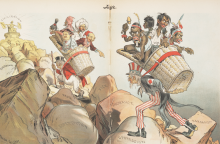 The White Man's Burden cartoon